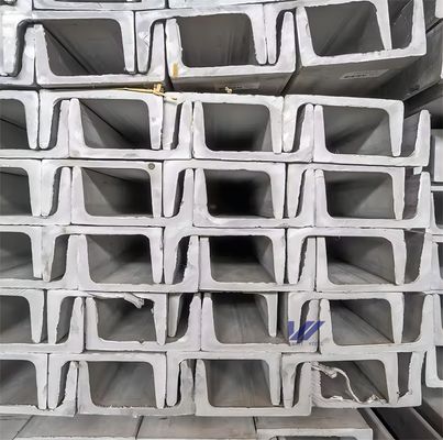 6-12m Length 316L Stainless Steel Channel For Building Structure