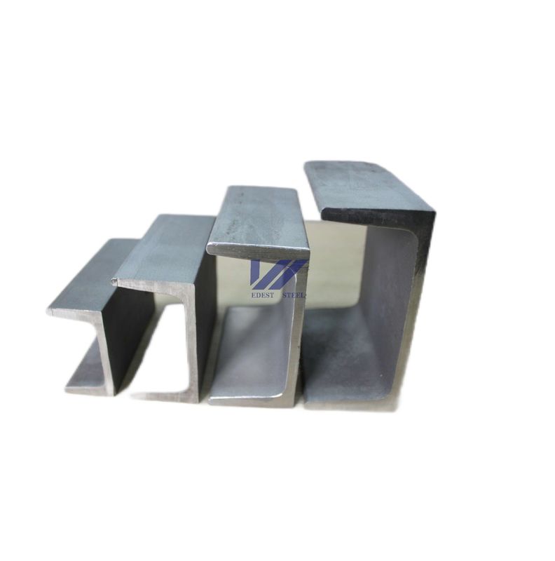 6-12m Length 316L Stainless Steel Channel For Building Structure